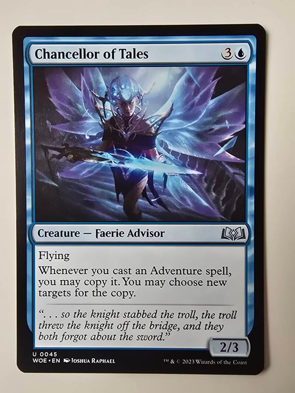 CHANCELLOR OF TALES (WOE) (U 0045) (MTG) (TRADING CARD)