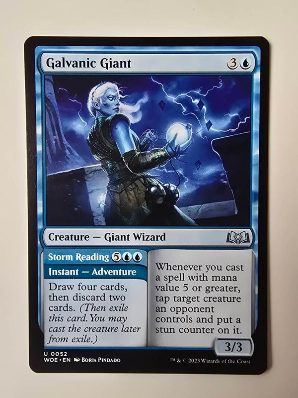 GALVANIC GIANT (WOE) (U 0052) (MTG) (TRADING CARD)