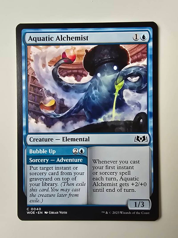 AQUATIC ALCHEMIST (WOE) (C 0040) (MTG) (TRADING CARD)