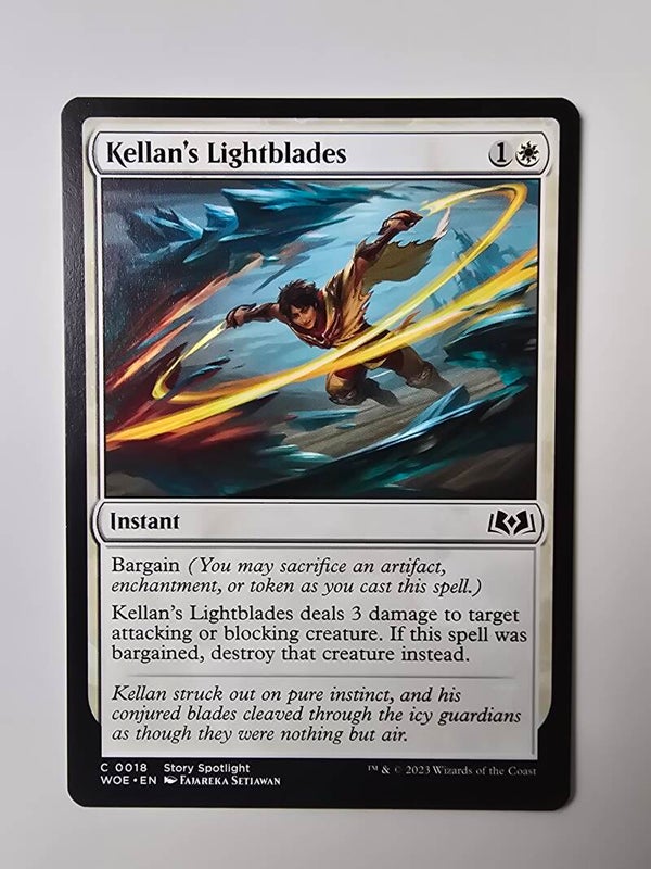 KELLAN'S LIGHTBLADES (WOE) (C 0018) (MTG) (TRADING CARD)
