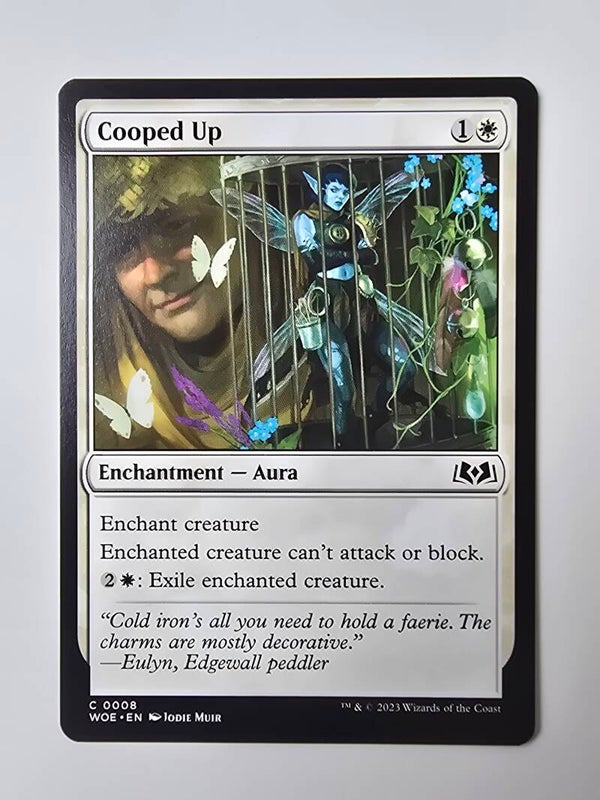 COOPED UP (WOE) (C 0008) (MTG) (TRADING CARD)