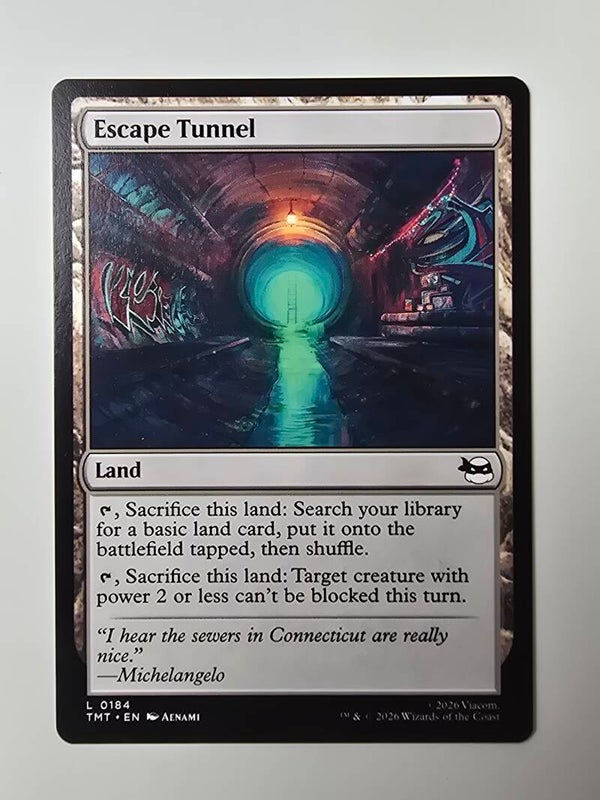 ESCAPE TUNNEL (TMT) (C 0184) (MTG) (TRADING CARD)