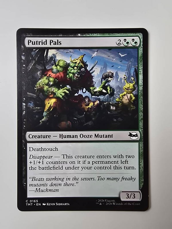 PUTRID PALS (TMT) (C 0165) (MTG) (TRADING CARD)