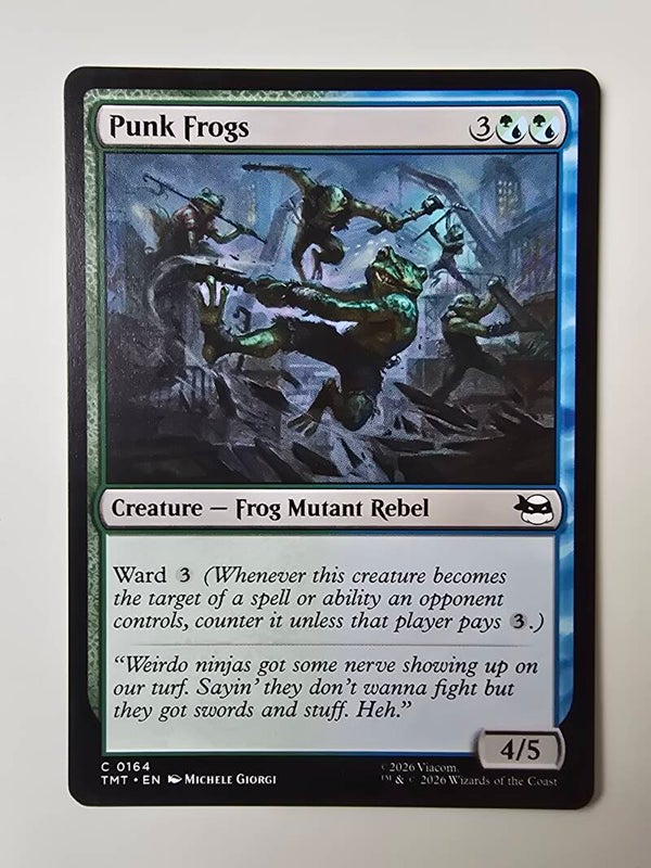 PUNK FROGS (TMT) (C 0164) (MTG) (TRADING CARD)