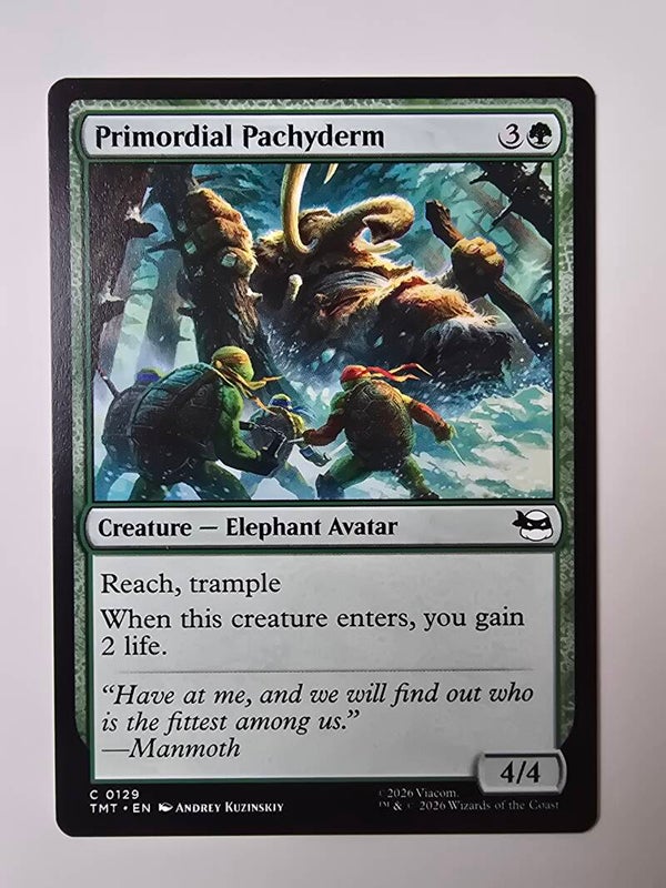 PRIMORDIAL PACHYDERM (TMT) (C 0129) (MTG) (TRADING CARD)