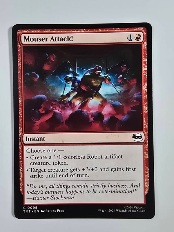 MOUSER ATTACK! (TMT) (C 0095) (MTG) (TRADING CARD)
