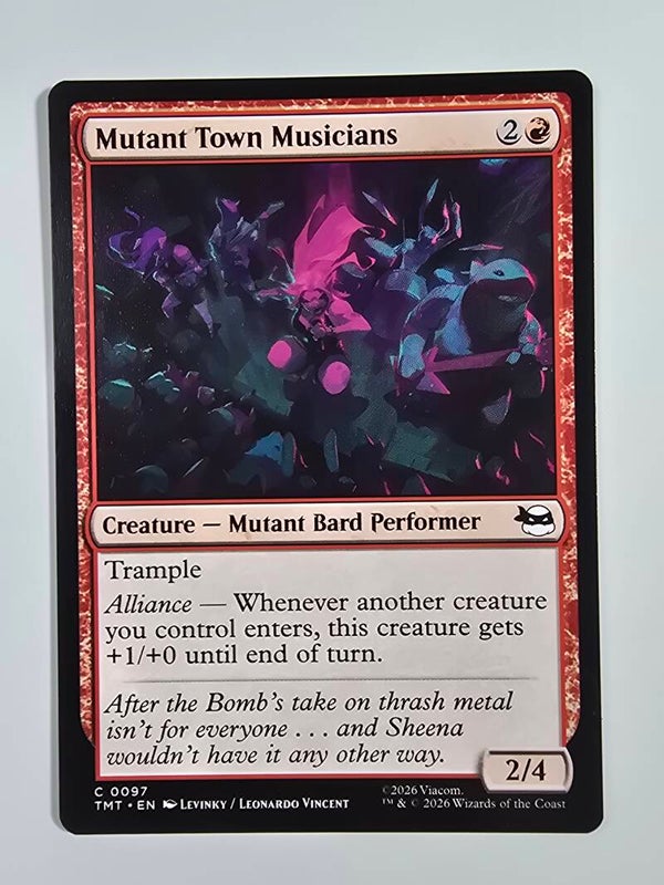 MUTANT TOWN MUSICIANS (TMT) (C 0097) (MTG) (TRADING CARD)