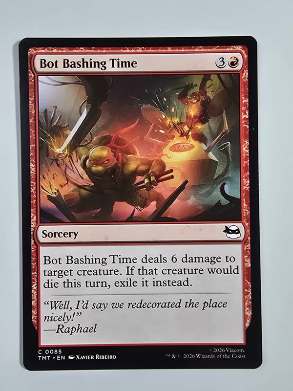 BOT BASHING TIME (TMT) (C 0085) (MTG) (TRADING CARD)