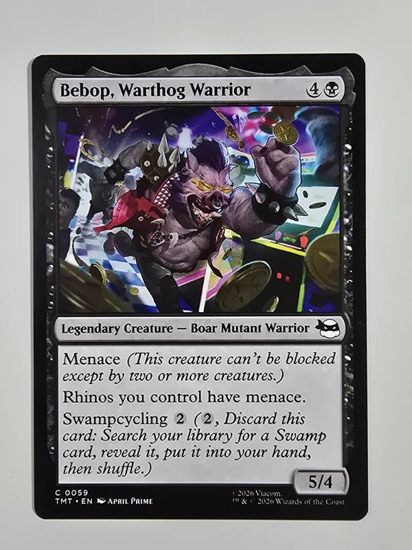 BEBOP, WARTHOG WARRIOR (TMT) (C 0059) (MTG) (TRADING CARD)