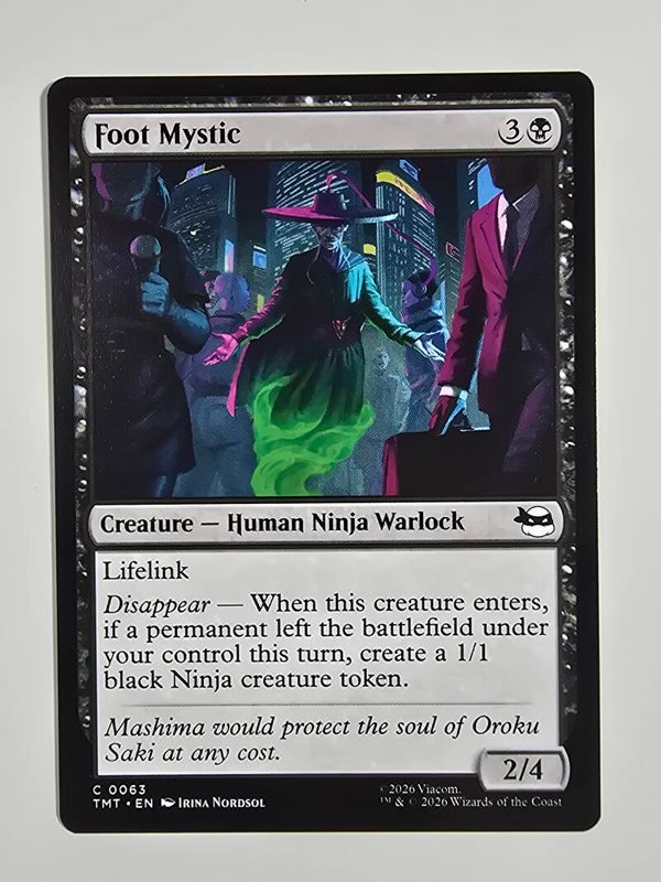 FOOT MYSTIC (TMT) (C 0063) (MTG) (TRADING CARD)