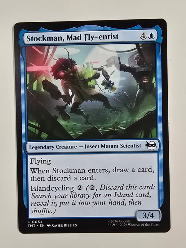 STOCKMAN, MAD FLY-ENTIST (TMT) (C 0054) (MTG) (TRADING CARD)