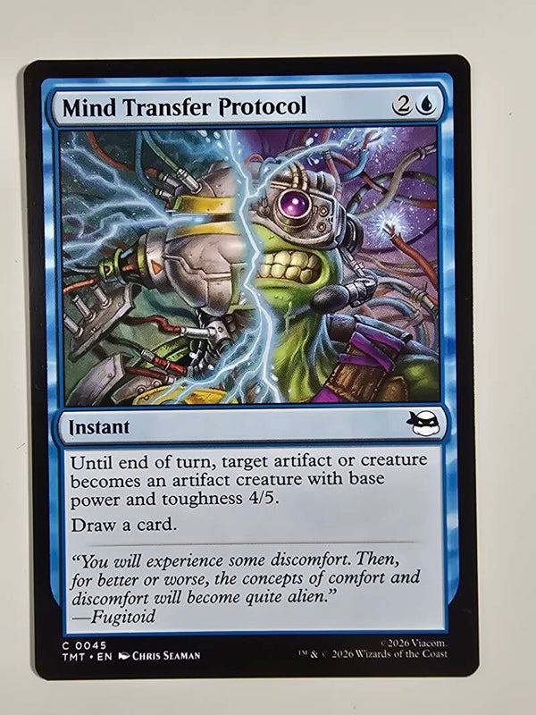 MIND TRANSFER PROTOCOL (TMT) (C 0045) (MTG) (TRADING CARD)