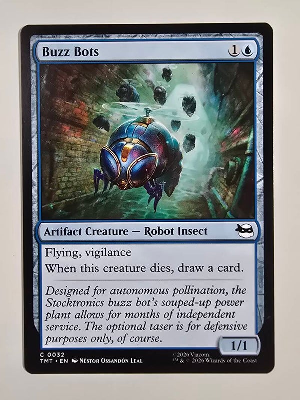 BUZZ BOTS (TMT) (C 0032) (MTG) (TRADING CARD)