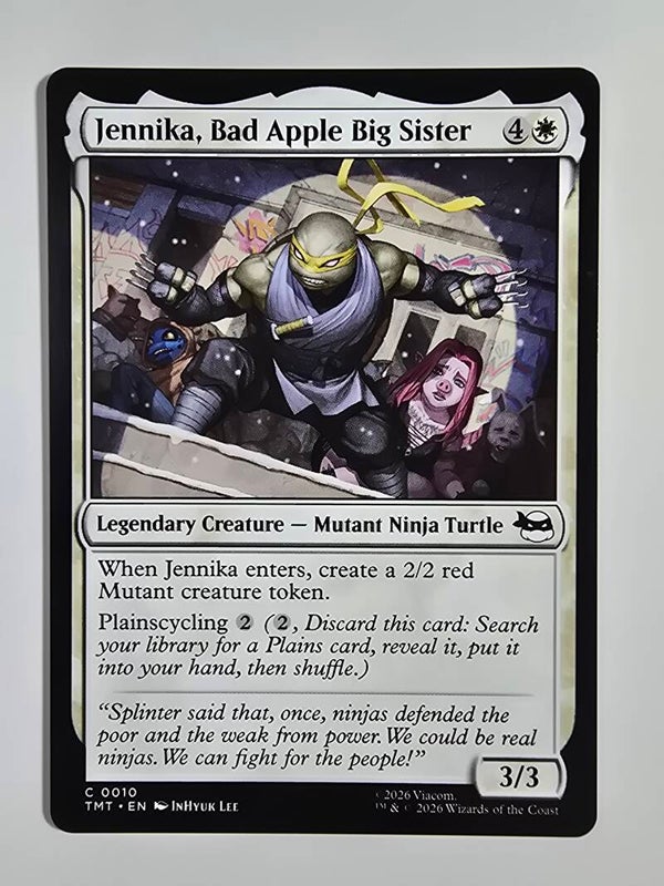 JENNIKA, BAD APPLE BIG SISTER (TMT) (C 0010) (MTG) (TRADING CARD)