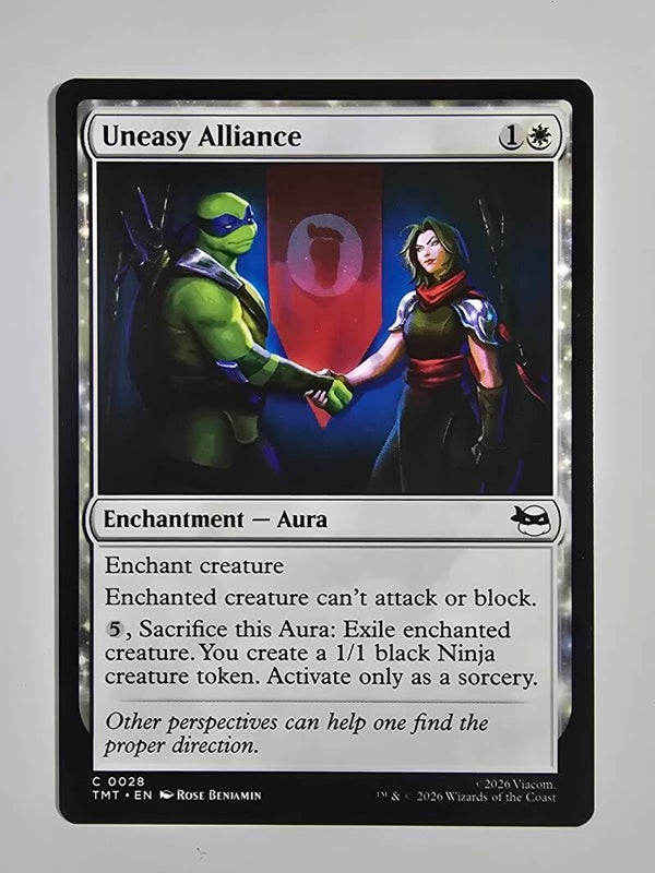 UNEASY ALLIANCE (TMT) (C 0028) (MTG) (TRADING CARD)