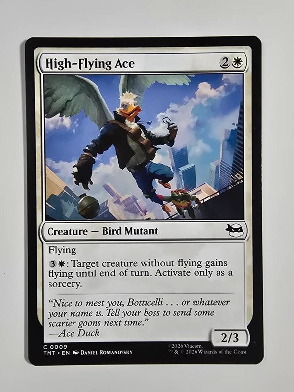 HIGH-FLYING ACE (TMT) (C 0009) (MTG) (TRADING CARD)