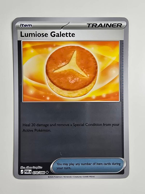 LUMIOSE GALETTE (PERFECT ORDER 078/088) (REVERSE HOLO) (POKÉMON) (TRADING CARD)