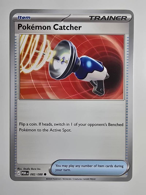 POKÉMON CATCHER (PERFECT ORDER 082/088) (POKÉMON) (TRADING CARD)