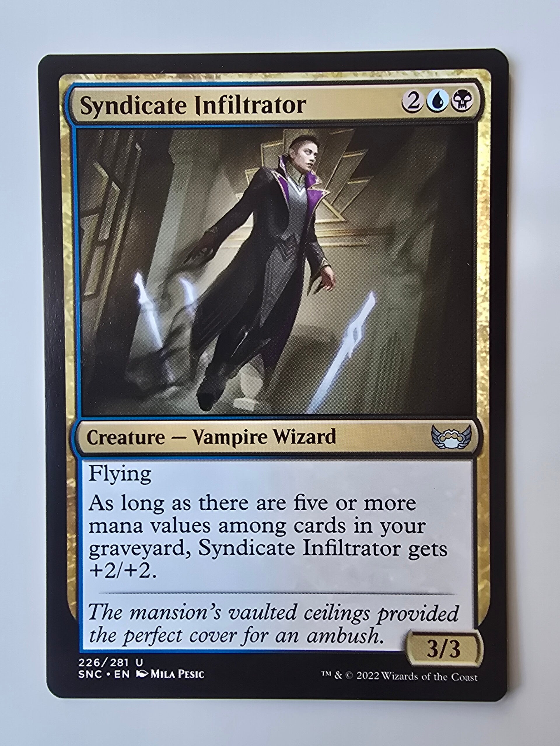 SYNDICATE INFILTRATOR (SNC) (226/281 U) (MTG) (TRADING CARD)