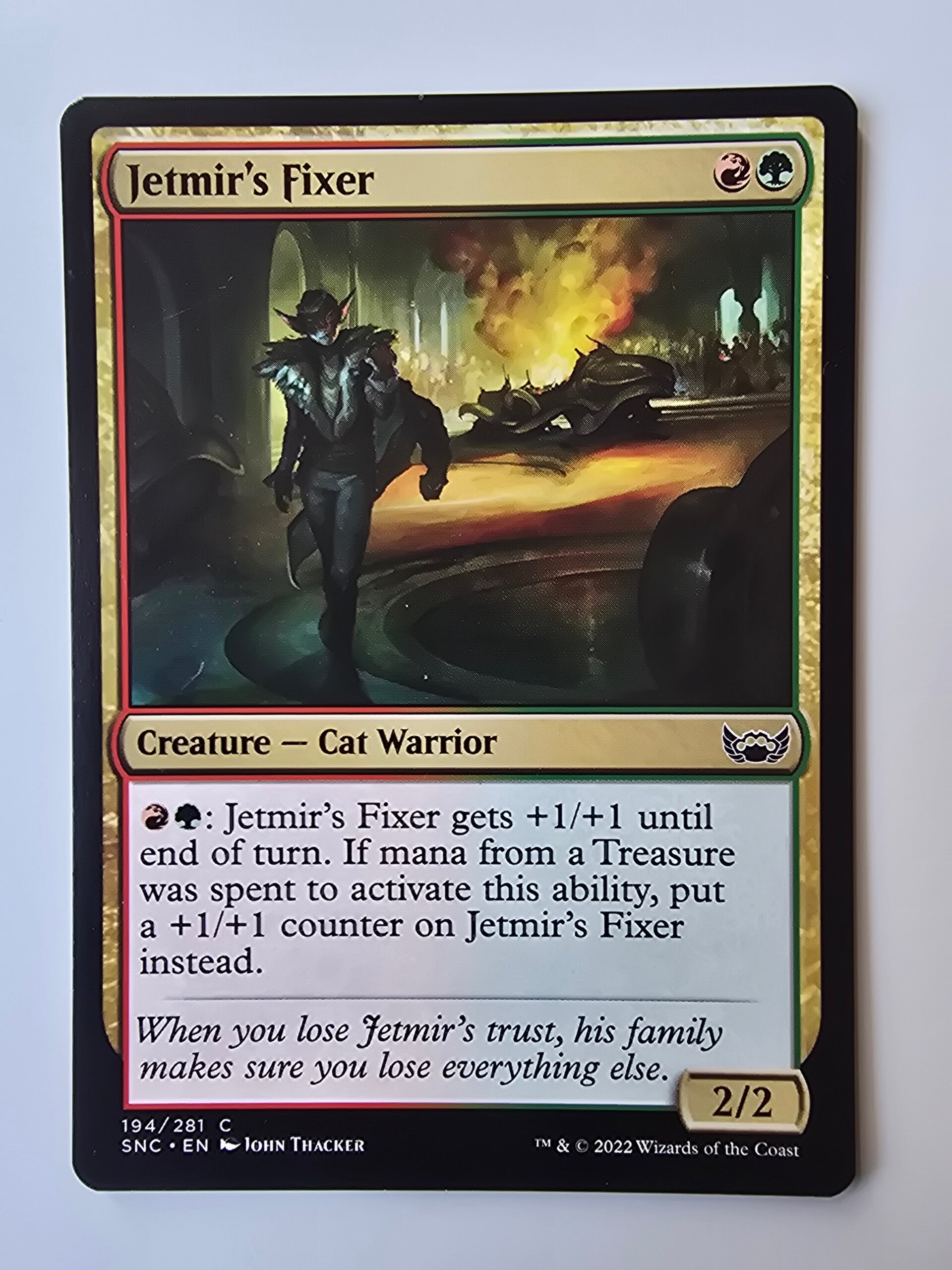 JETMIR'S FIXER (SNC) (194/281 C) (MTG) (TRADING CARD)