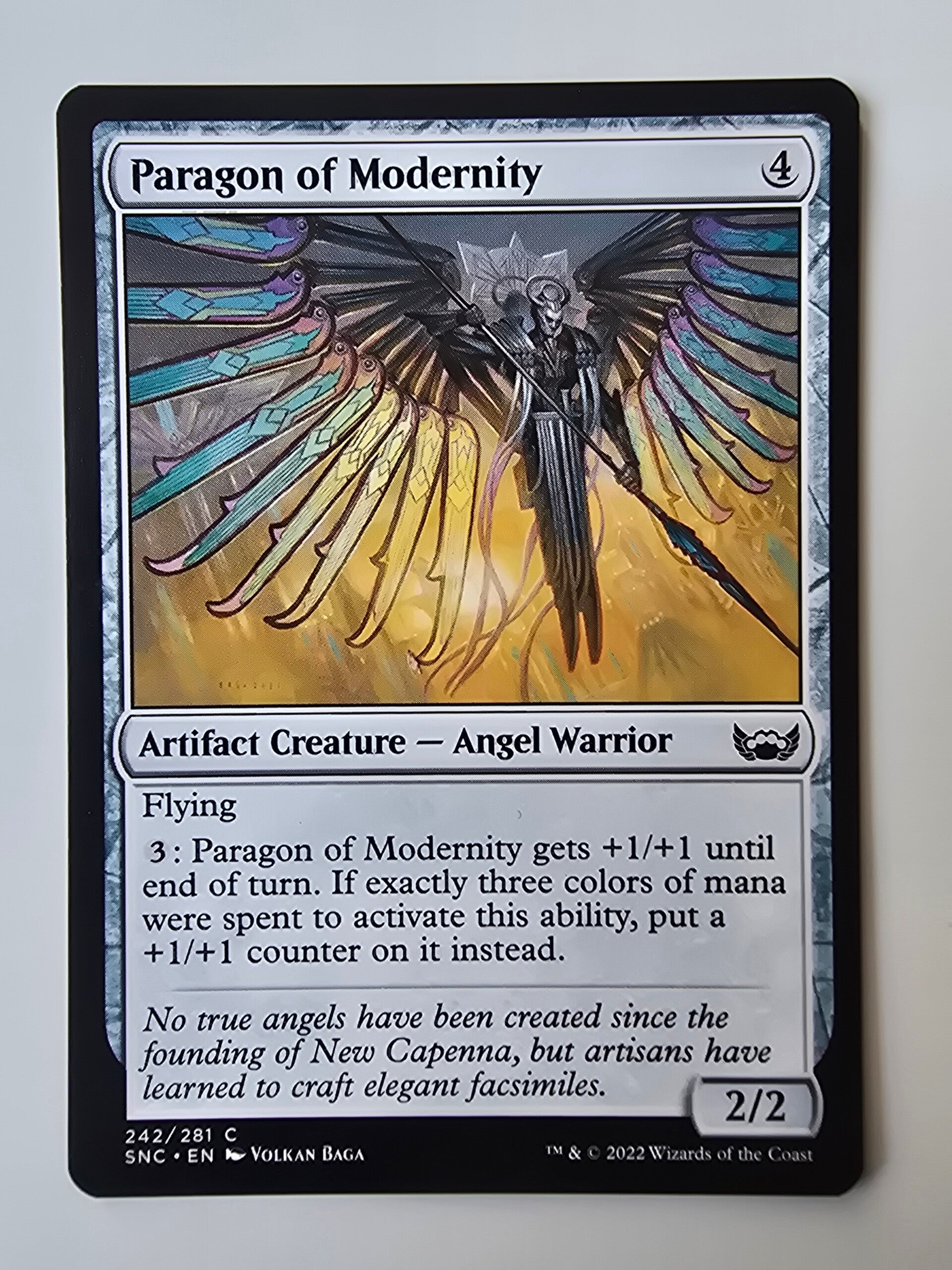PARAGON OF MODERNITY (SNC) (242/281 C) (MTG) (TRADING CARD)