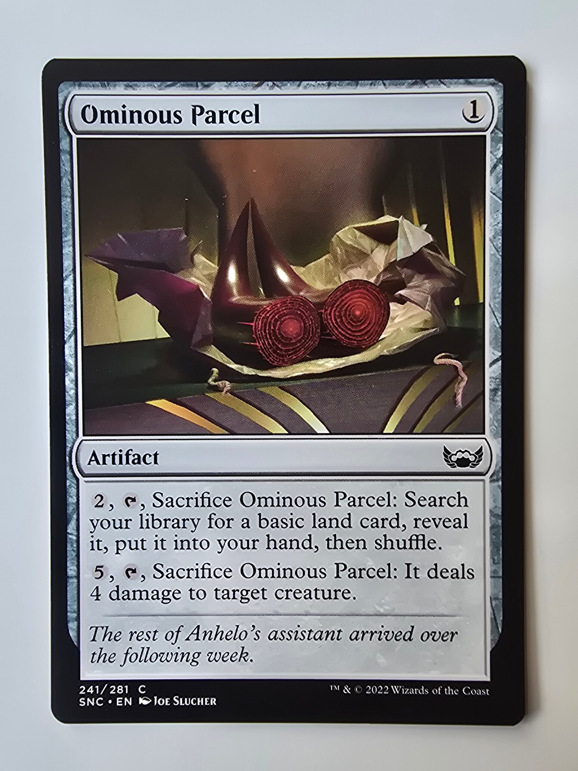OMINOUS PARCEL (SNC) (241/281 C) (MTG) (TRADING CARD)
