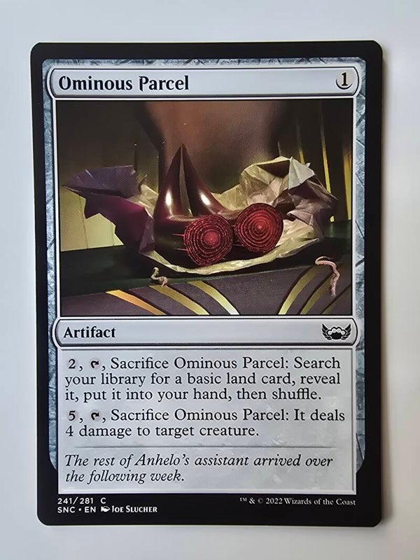 OMINOUS PARCEL (SNC) (241/281 C) (MTG) (TRADING CARD)
