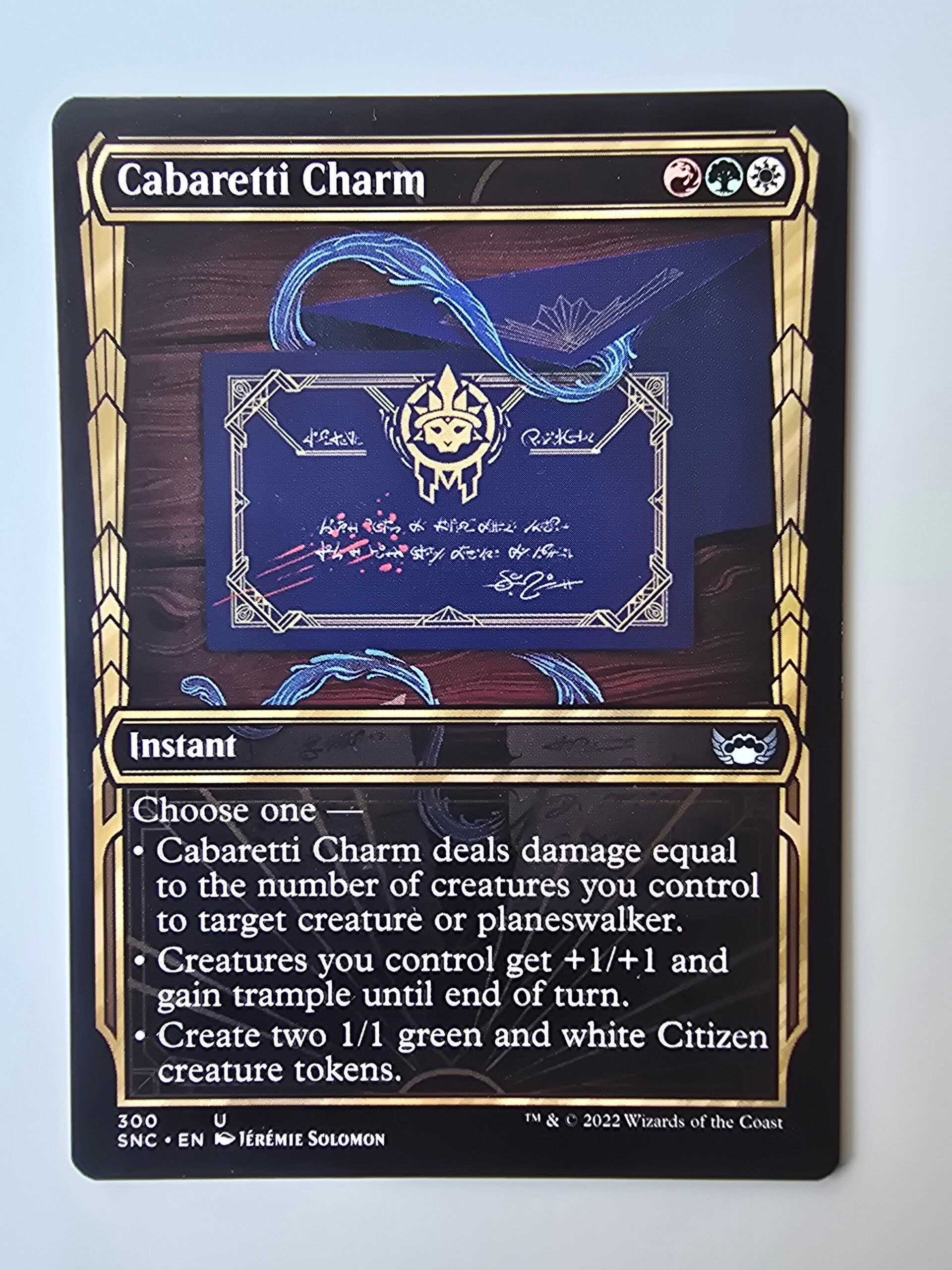 CABARETTI CHARM (SNC) (300 U) (MTG) (TRADING CARD)