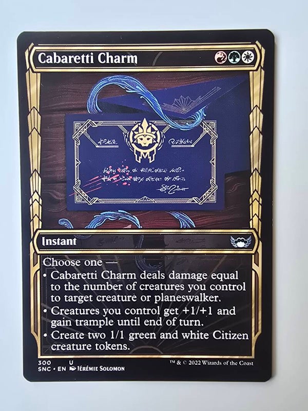 CABARETTI CHARM (SNC) (300 U) (MTG) (TRADING CARD)
