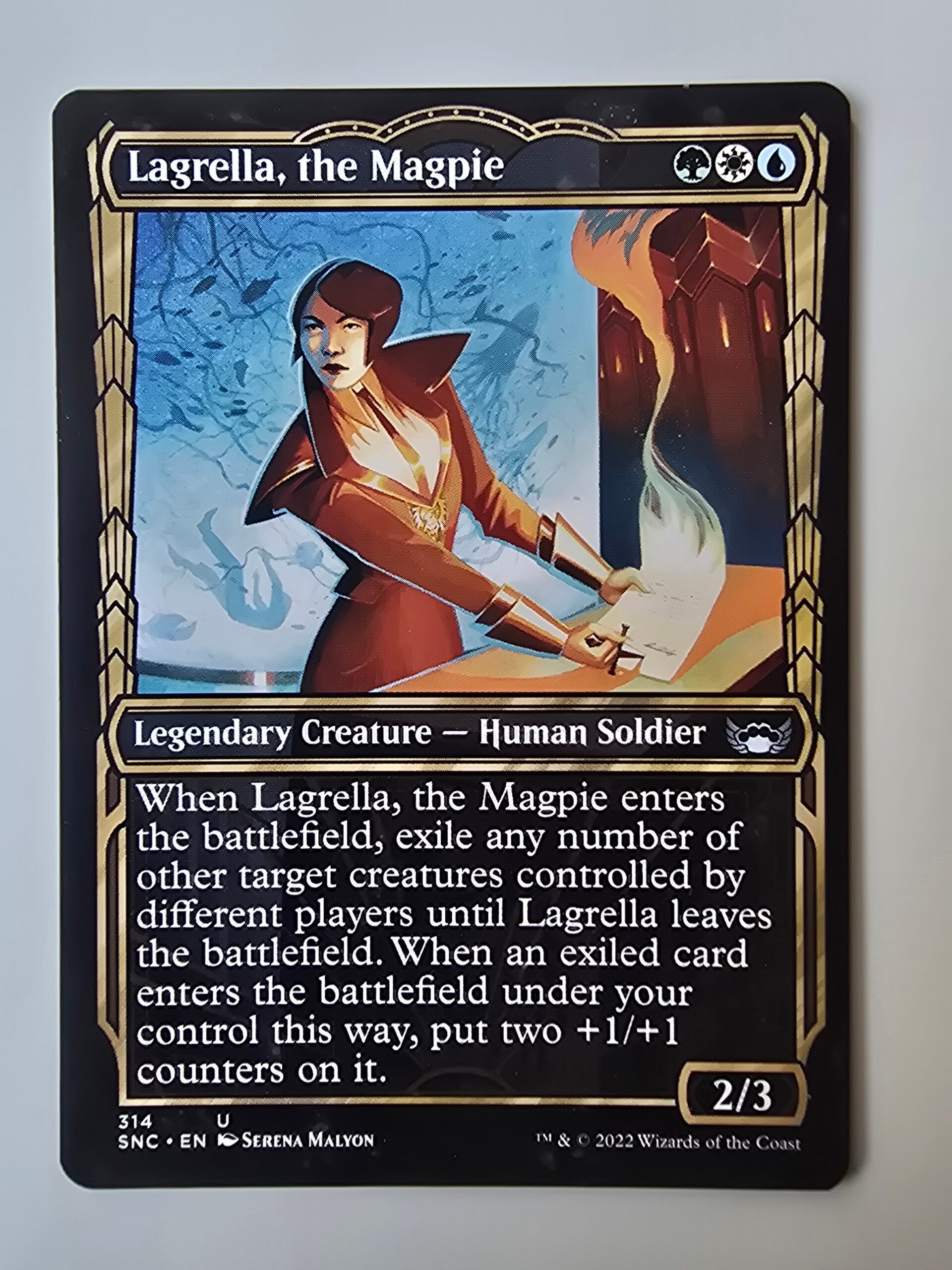 LAGRELLA, THE MAGPIE (SNC) (314 U) (MTG) (TRADING CARD)