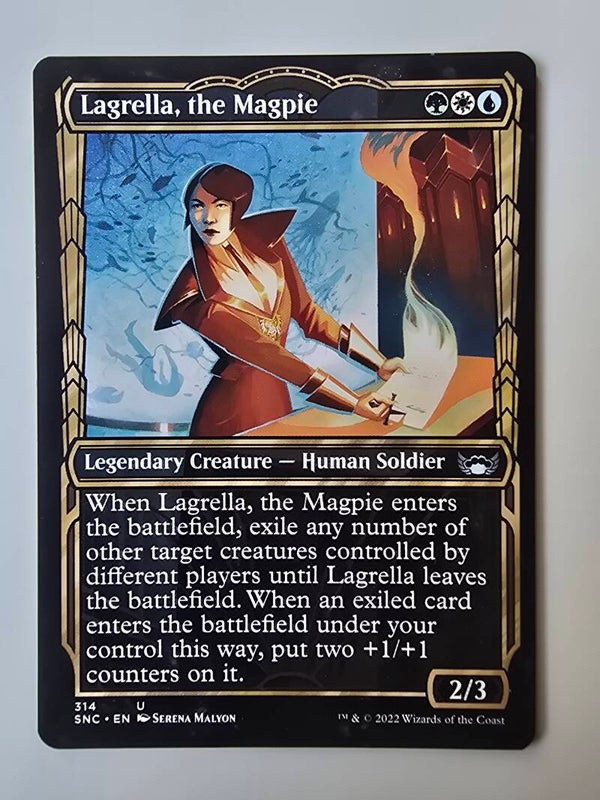 LAGRELLA, THE MAGPIE (SNC) (314 U) (MTG) (TRADING CARD)