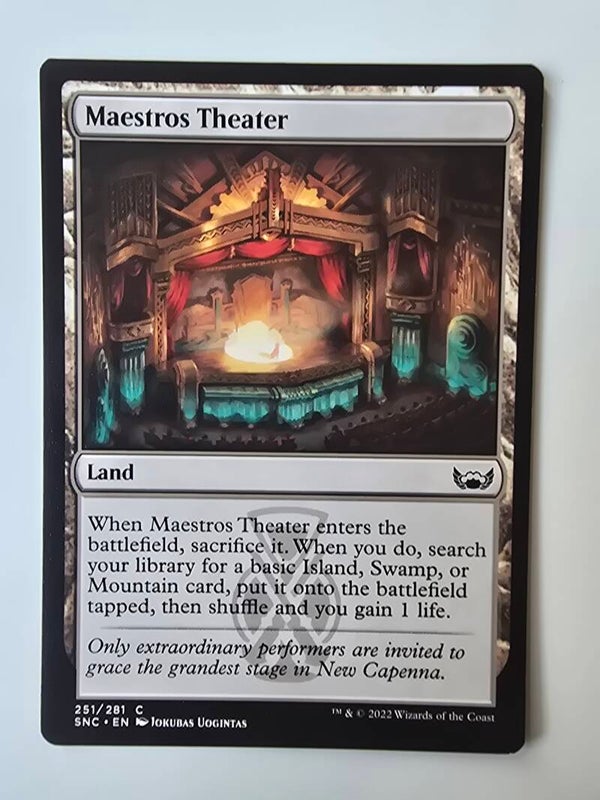 MAESTROS THEATER (SNC) (251/281 C) (MTG) (TRADING CARD)