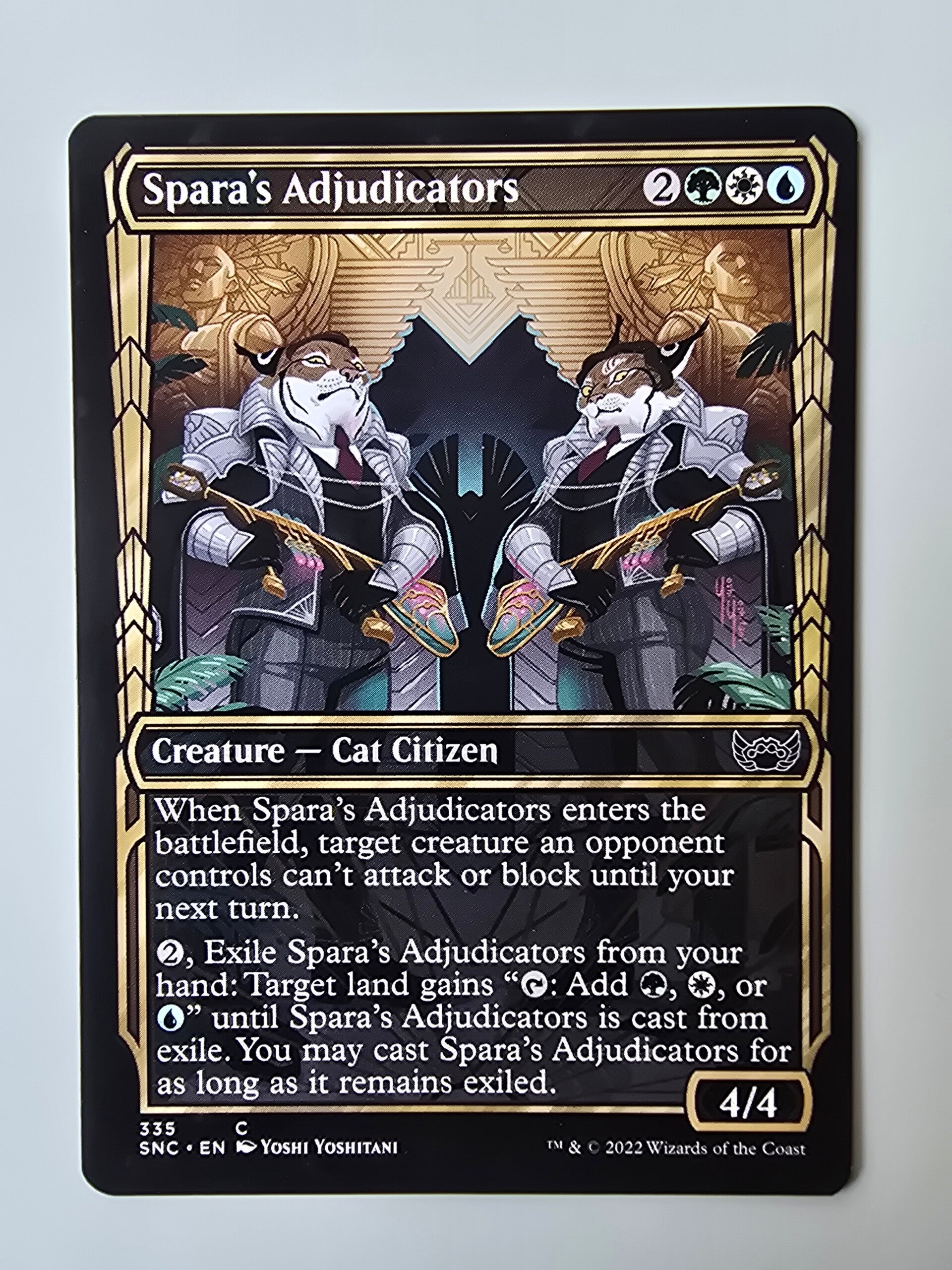 SPARA'S ADJUDICATORS (SNC) (335 C) (MTG) (TRADING CARD)