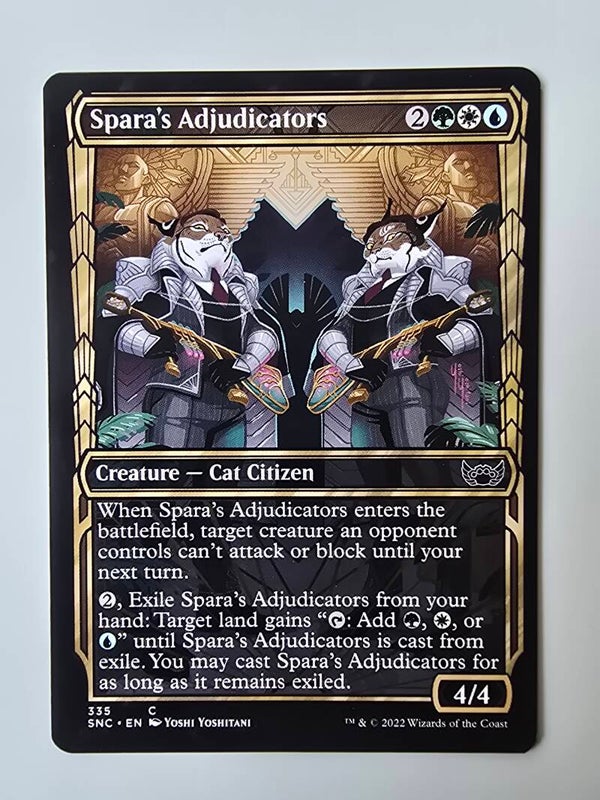 SPARA'S ADJUDICATORS (SNC) (335 C) (MTG) (TRADING CARD)