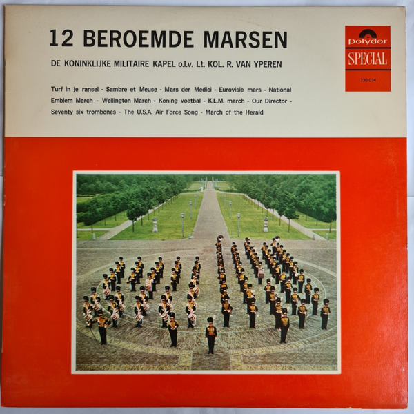 Koninklijke Militaire Kapel – 12 Beroemde Marsen (VINYL)