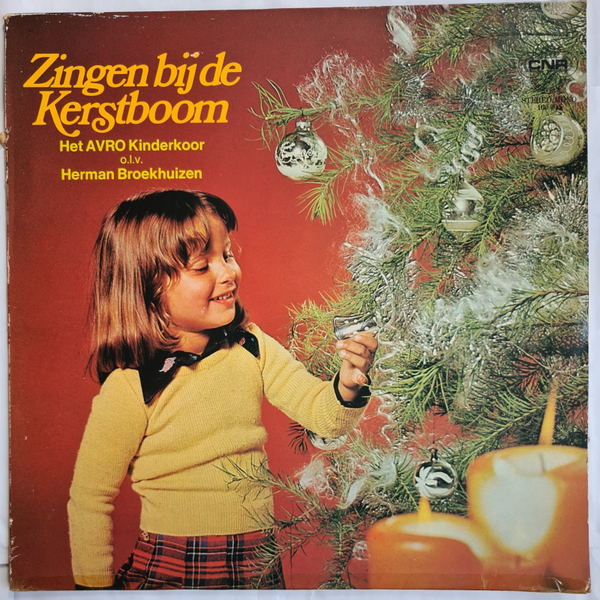 Het AVRO Kinderkoor o.l.v. Herman Broekhuizen – Zingen Bij De Kerstboom (VINYL)