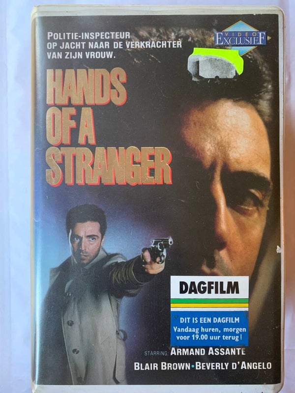 HANDS OF A STRANGER (EX RENTAL) (VHS)