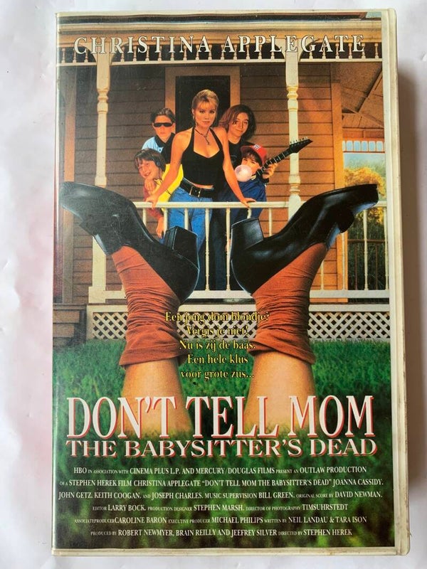 DON’T TELL MOM THE BABYSITTER’S DEAD (VHS)