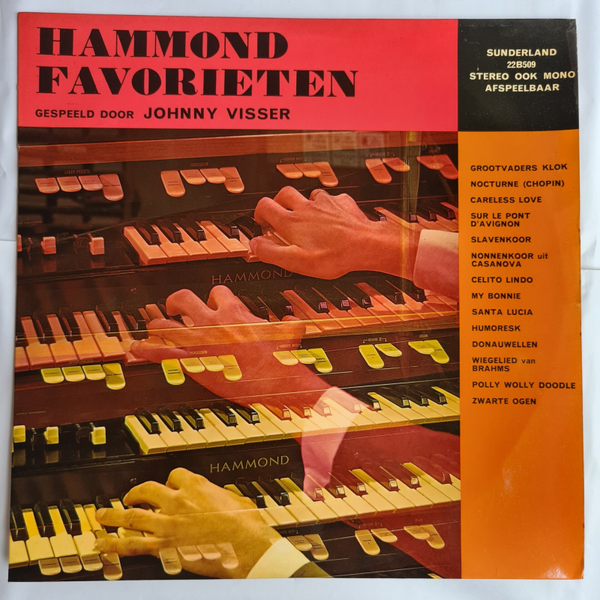 HAMMOND FAVORIETEN GESPEELD DOOR JOHNNY VISSER (VINYL)