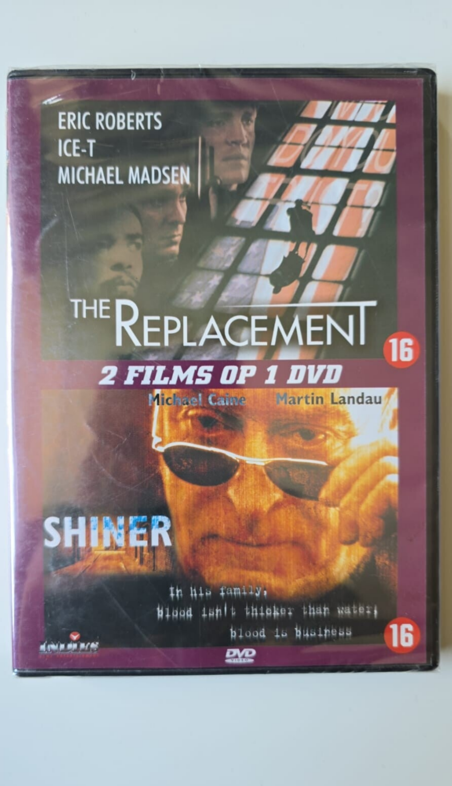 FILMBOX / THE REPLACEMENT / SHINER (IN SEAL) (DVD)
