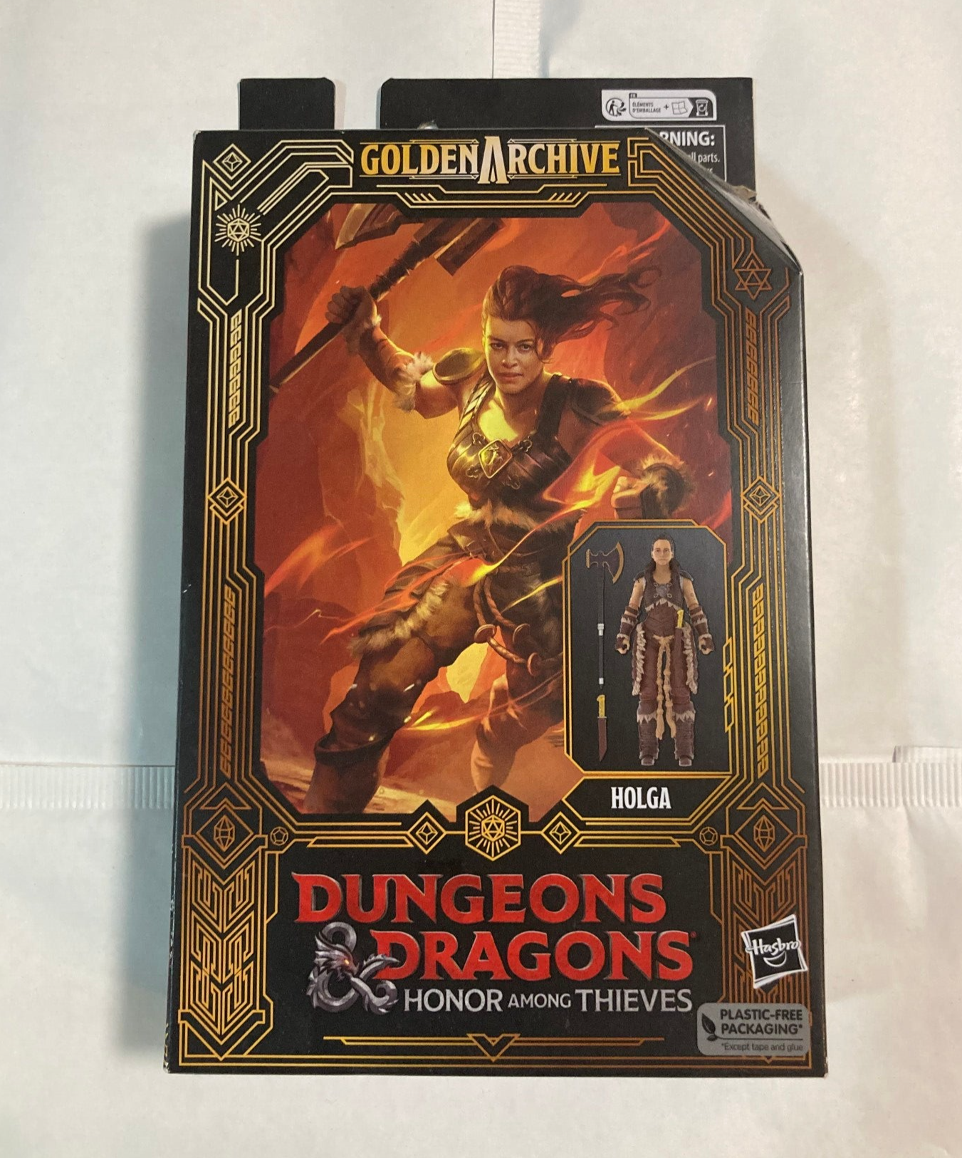 HASBRO DUNGEONS & DRAGONS HONOR AMONG THIEVES GOLDEN ARCHIVE HOLGA COLLECTIBLE FIGURE (TOYS)