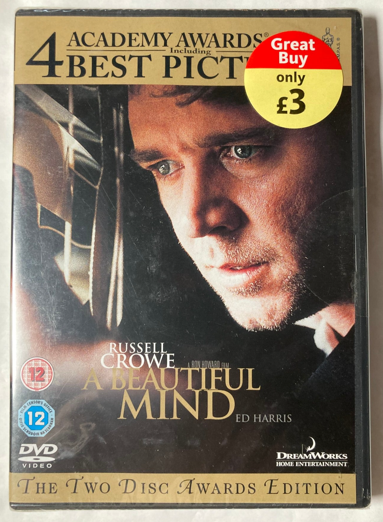A BEAUTIFUL MIND (IMPORT WITHOUT DUTCH SUBS) (IN SEAL) (DVD)