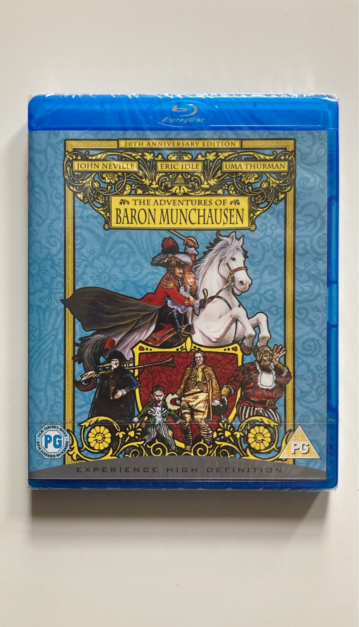 THE ADVENTURES OF BARON MUNCHAUSEN (IN SEAL) (IMPORT WITH DUTCH SUBS) (BLURAY)