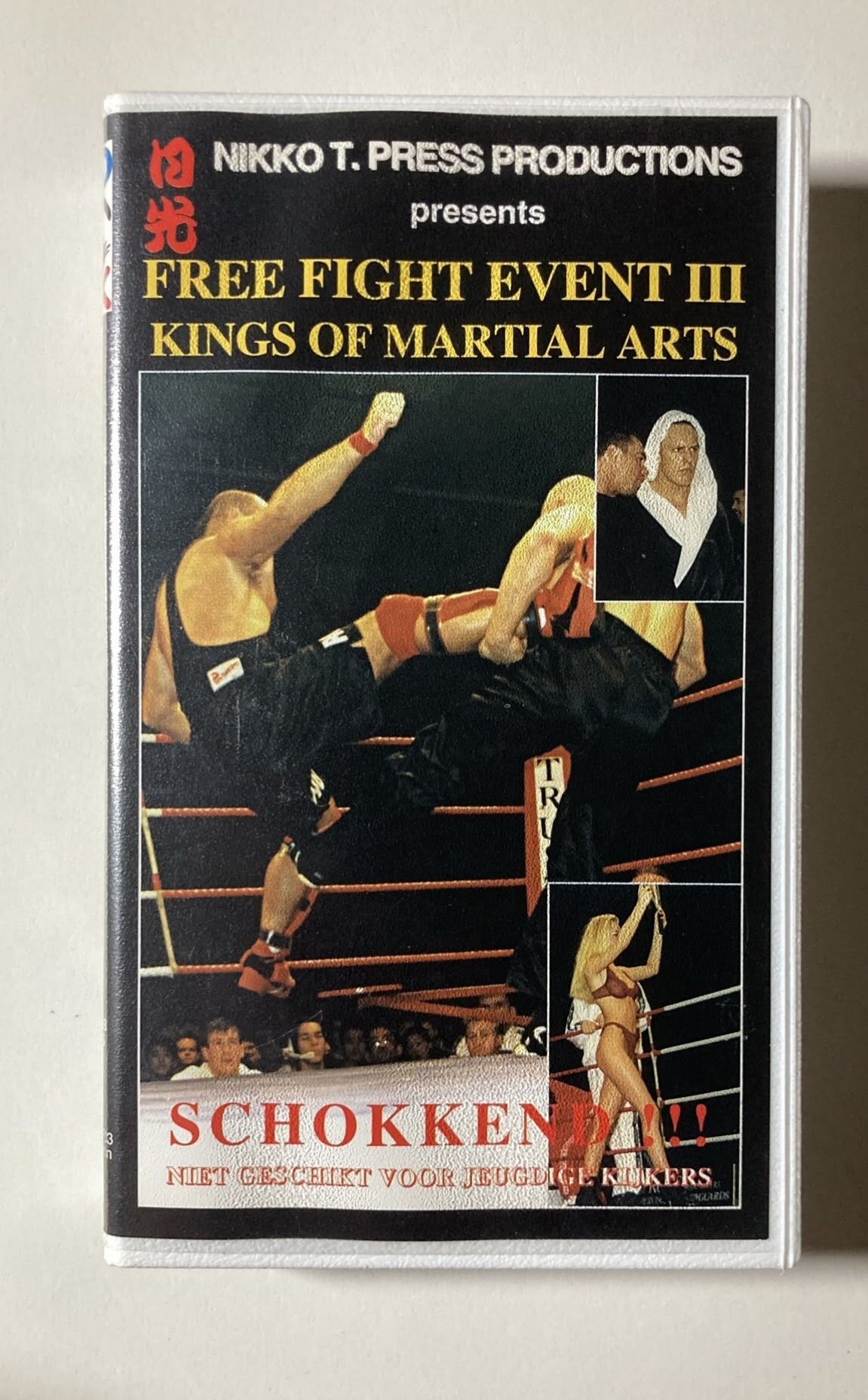 FREE FIGHT EVENT III: KINGS OF MARTIAL ARTS (VHS)