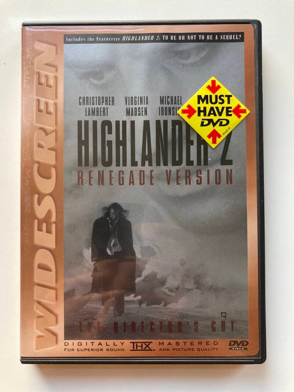 HIGHLANDER 2 (RENEGADE VERSION) (REGION 1) (DVD)
