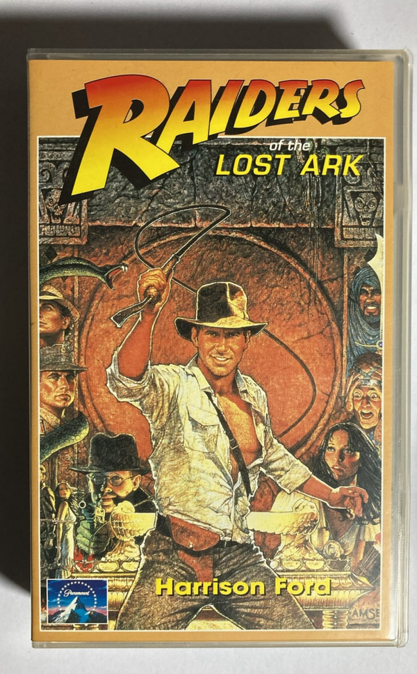 INDIANA JONES AND RAIDERS OF THE LOST ARK (VHS)