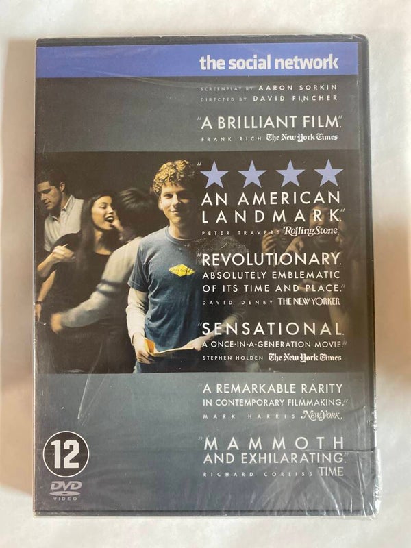 THE SOCIAL NETWORK (IN SEAL) (DVD)