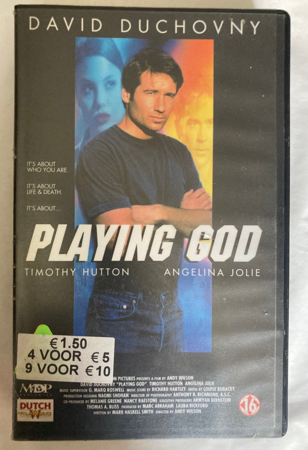 PLAYING GOD (EX RENTAL) (VHS)