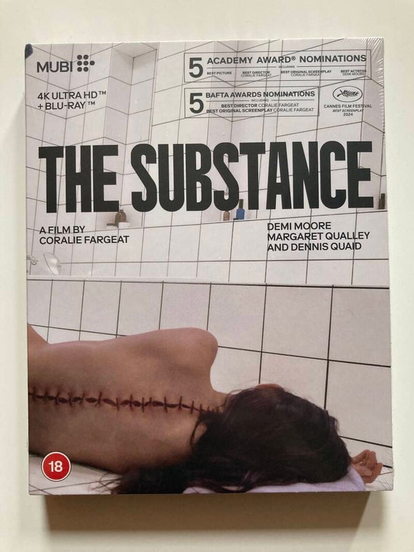 THE SUBSTANCE (IMPORT WITHOUT DUTCH SUBS) (IN SEAL) (4K ULTRA HD + BLURAY)