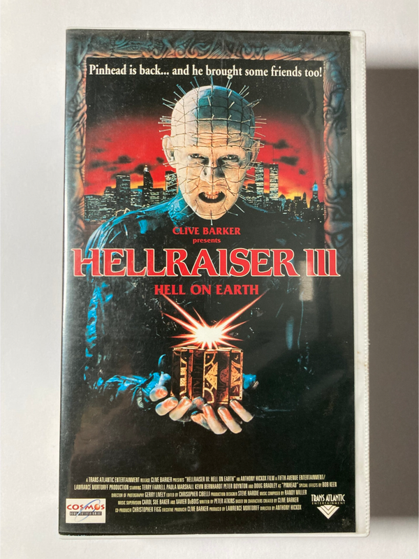 HELLRAISER 3 (VHS)